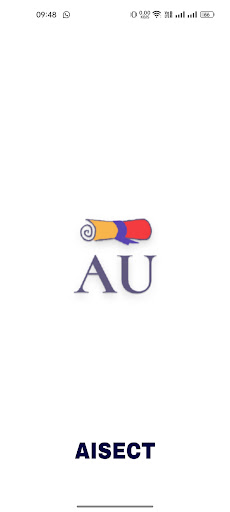 Android application AISECT UNIVERSITY screenshort