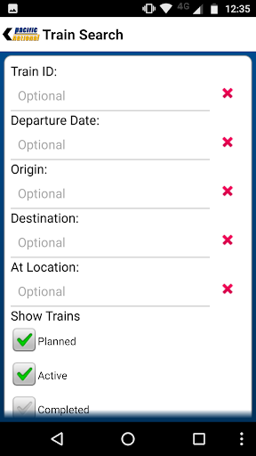 FreightWeb Mobile - Pacific Na Screen 3