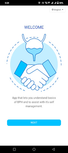 Android application My Prostate Care Plan screenshort