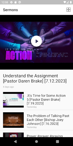 Android application The House of the Lord 2.0 screenshort