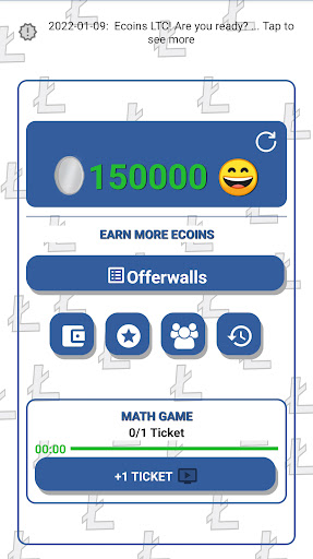 ECoins LTC - Earn Litecoin Screen 3