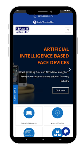 Android application FaceITSystems screenshort