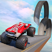 Monster Truck on Impossible Tracks