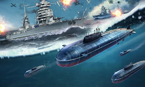 Submarine War Zone WW2 Battle