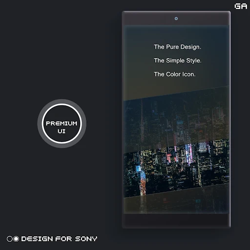 Download Little Xperia Theme A Dark Design For Sony Apk Last Version Matjarplay