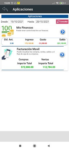 Android application SIAMsoft FACTUsoft screenshort