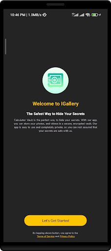 Calculator Vault - Photo Vault Screen 3