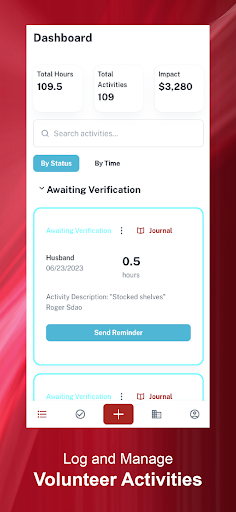 Android application Altruize screenshort