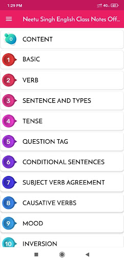 Neetu Singh English Notes. Screen 2