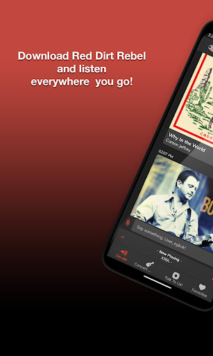 Android application 107.7 The Red Dirt Rebel screenshort