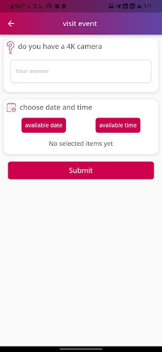 Android application 5V Influencers screenshort