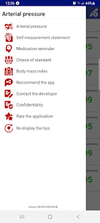 Arterial pressure screenshot 5