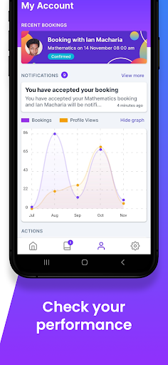 Tutorfinity Tutor - Be a tutor Screen 3