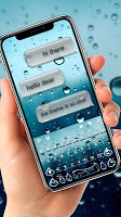 screenshot of Glass Water Drop Theme