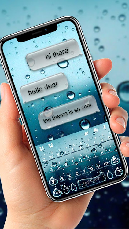 Glass Water Drop Theme - 7.5.12_0914 - (Android)