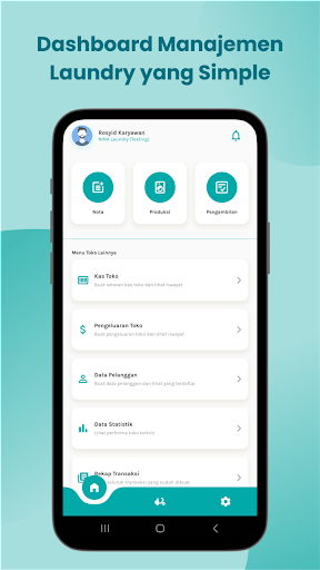 Android application ALKI Merchant screenshort
