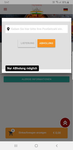 Taj Mahal Restaurant Crivitz