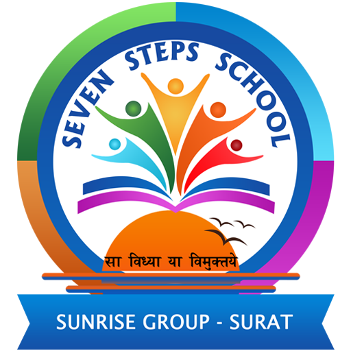 seven steps school logo