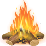 Live relaxation Fireplace icon