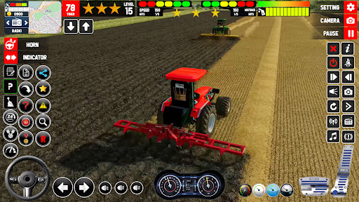 Offline Tractor Farming Game screenshot 0