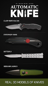 Captura de Pantalla 1 Hidden blade automatic knife android