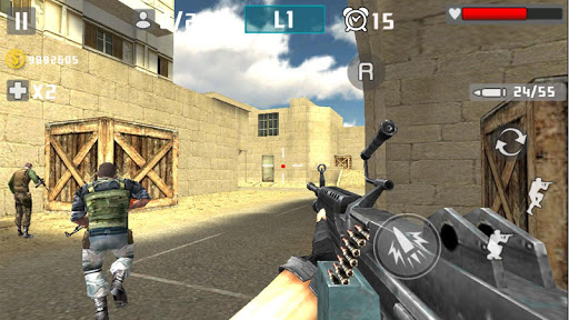 Gun Shot Fire War - Action - games