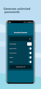 SecurePass: Password Generator