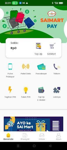 SAI Mart Pay Screen 3