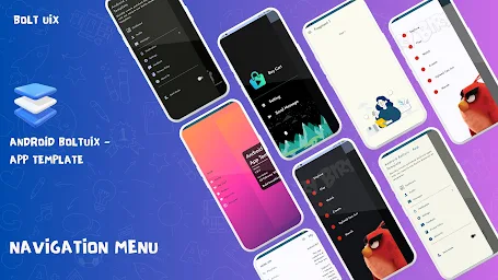 Kotlin Material UIX Template - Screenshot Image