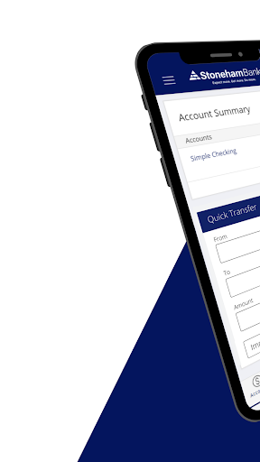 Android application StonehamBank screenshort