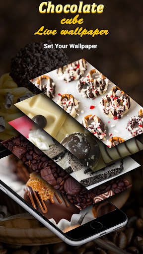 Chocolate Cube Live Wallpaper Screen 3