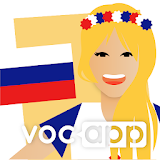 Learn Russian Language Vocab - Voc App Flashcards icon