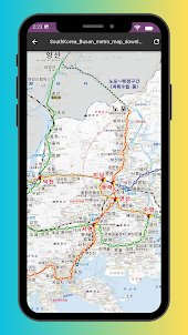 釜山地鐵地圖 2023