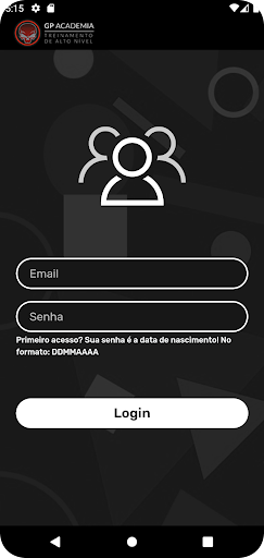Android application GP Academia screenshort