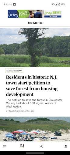 Android application NJ.com screenshort