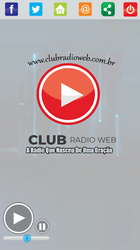 Android application Web Rádio Club Rádio Online Fm screenshort