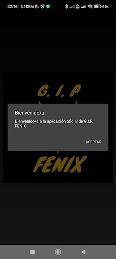 Android application Gipfenix screenshort
