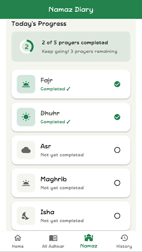 App screenshot