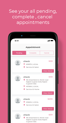 The Barber Employee Screen 3