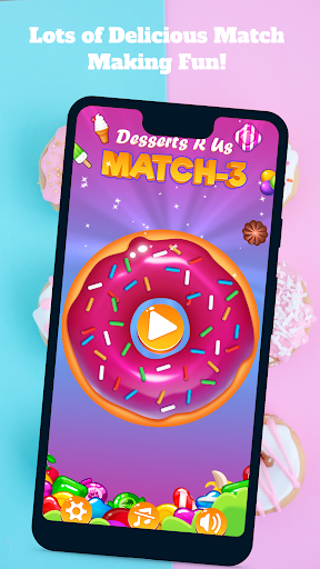 Android application Desserts R Us - Match 3 Game screenshort