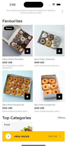 Android application Megastore screenshort