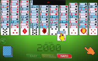 Spider solitaire - Screenshot 2