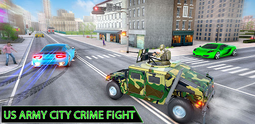 US Army Car Driver Crime Fight