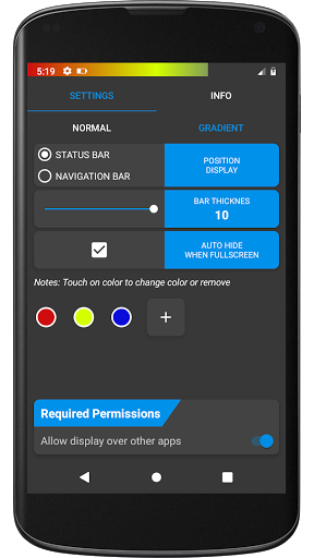 Battery Bar Pro - Indicator bar for battery