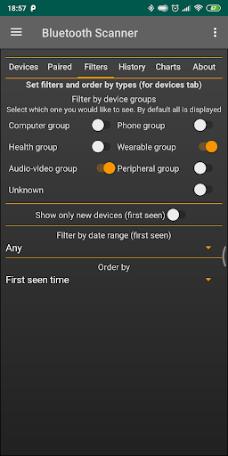 Bluetooth Scanner - Bluetooth finder - pairing 1.2.2 screenshots 3