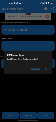 IMEI Mask Apps - Instant IMEI Screen 2