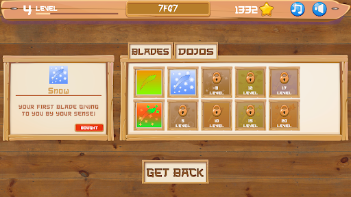 Fruit Slasher Screen 2