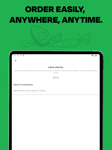 Screenshot of Dominick’s Deli