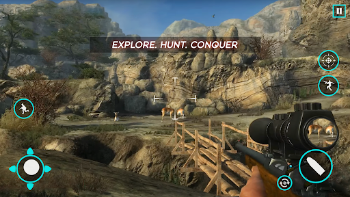 Android application Wild Animal Hunting Attack screenshort