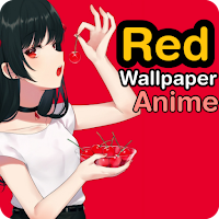 Red wallpaper anime